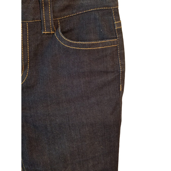 Ann Taylor Slim Fit Blue Capri Women's Jeans Size 4 in 32W Inseam 20 in - Picture 5 of 6